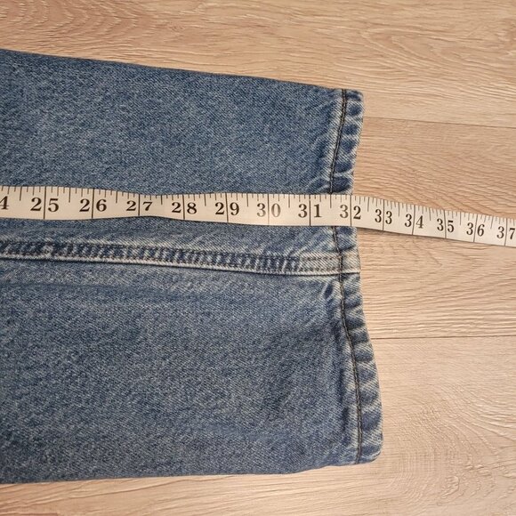 Vtg Carhartt Relaxed Fit Jeans Plaid Fully Lined Tag 42x32 Measures 40x32 - Picture 9 of 11